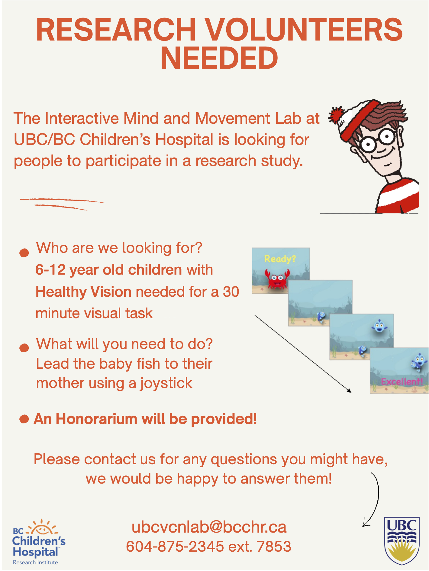 Children MEG/MRI research study