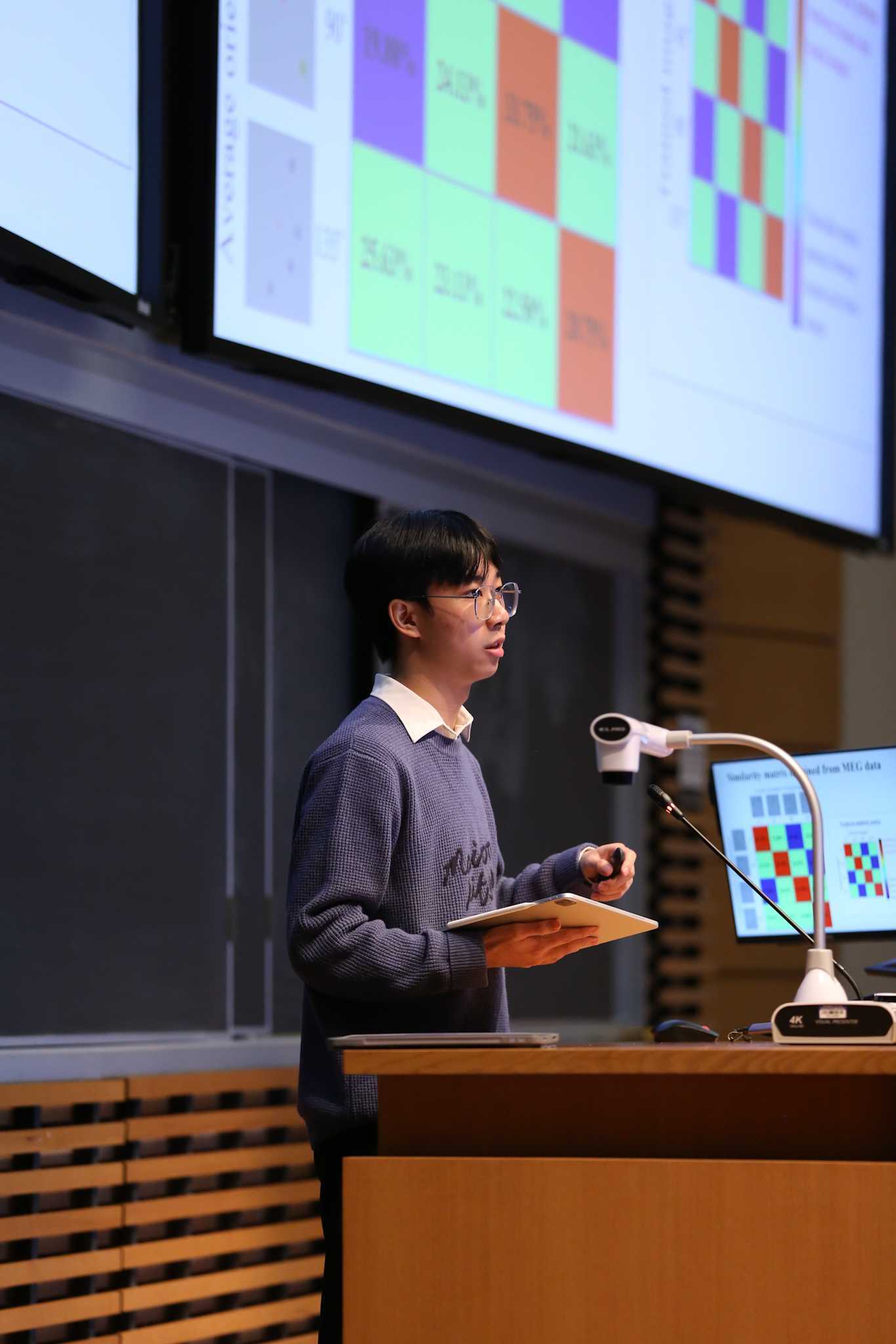 Victor at NURC (UBC, 2025)