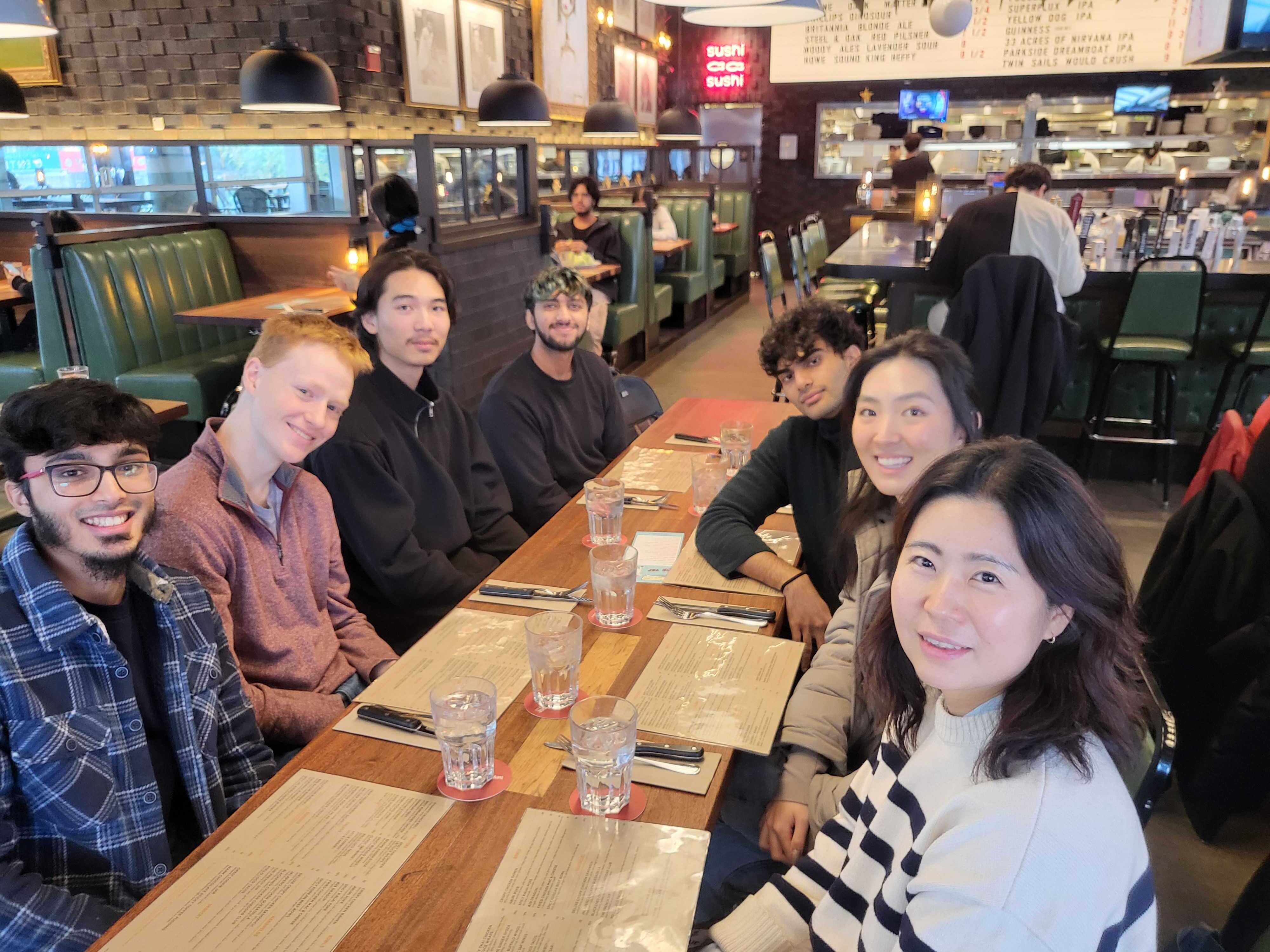 Lab lunch outing