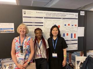 Debbie, Akosua, and Hee Yeon at Vision Sciences Society (VSS, 2023)