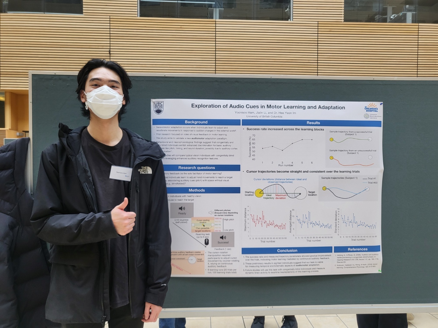 Yoonsoo at NURC (UBC, 2024)